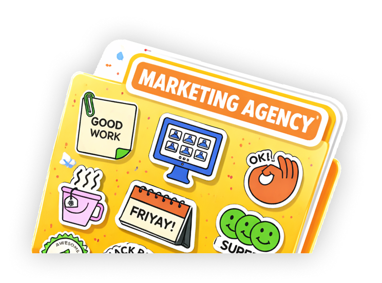 Marketing Agency Illustration